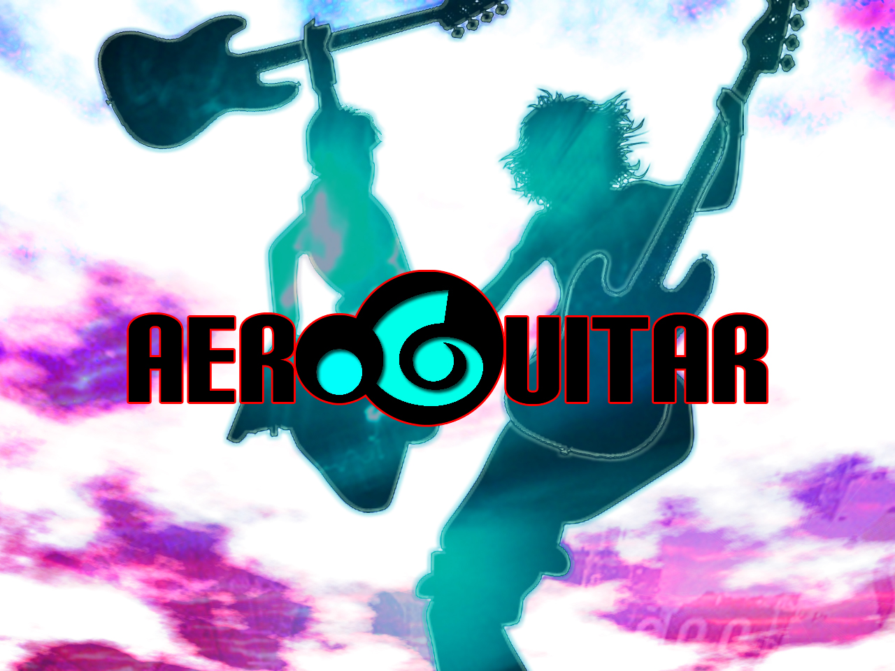Музыка на выход школы. Aero Guitar Wii.